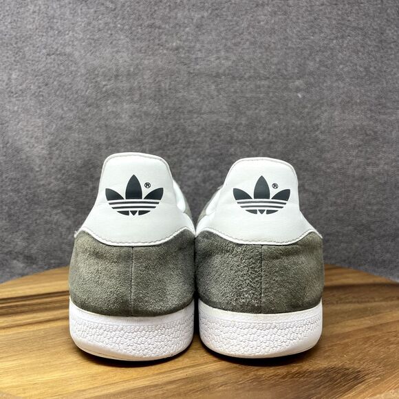 Adidas Gazelle Men's Size 12.5 Gray Suede Leather Low Shoes Sneakers BB5480 - Picture 4 of 9
